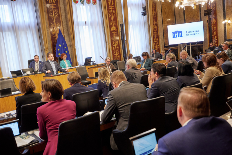 Am Redner:innenpult Bundesrat Philipp Kohl (ÖVP)