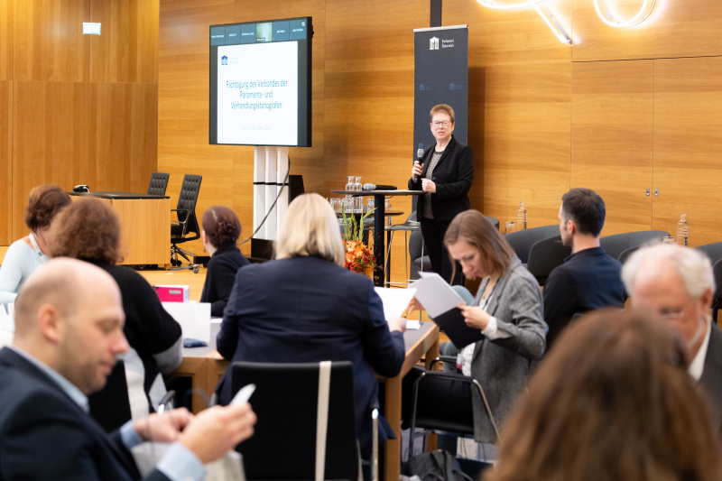 Verbandsvorsitzende Bärbel Heising - Verband der Parlaments- und Verhandlungsstenografen