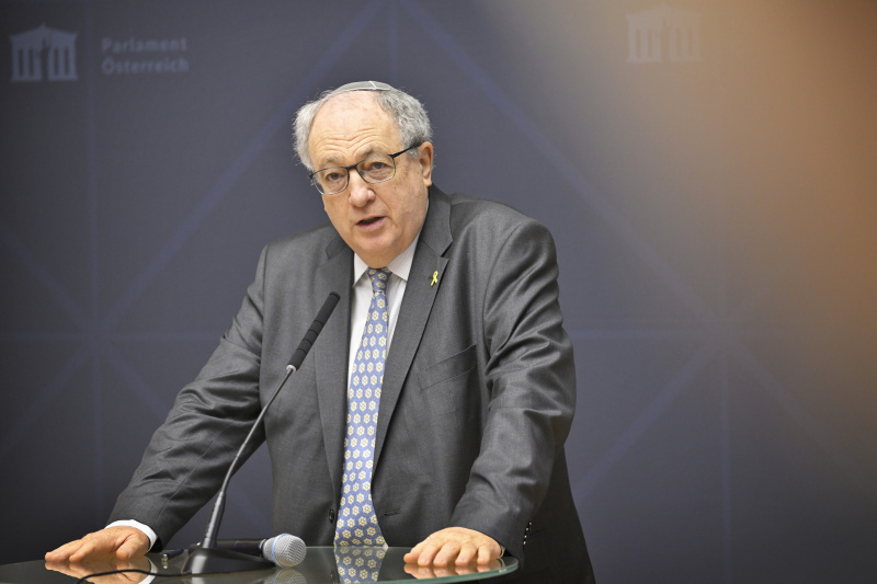 Präsident des European Jewish Congress Ariel Muzicant