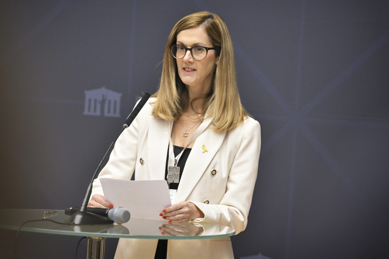 Angehörige eines Entführungsopfers Marianne Mamat-Grinberg