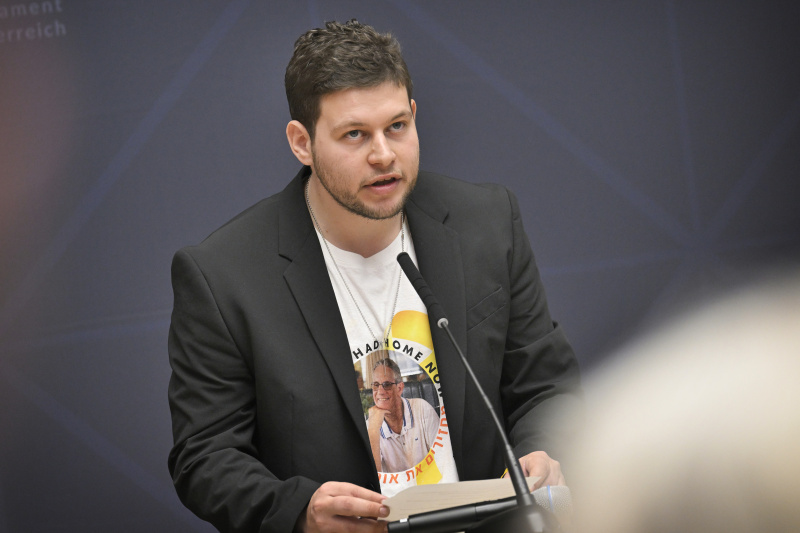 Angehöriger eines Entführungsopfers Shoval Abend Plotzki