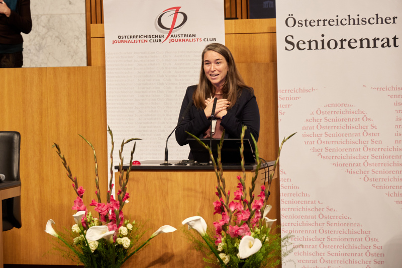 Kategorie 2 Arbeitswelt. Gewinnerin Nicole Traxler (Alles Clara)