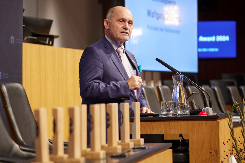 Eröffnungsworte Nationalratspräsident Wolfgang Sobotka (ÖVP)