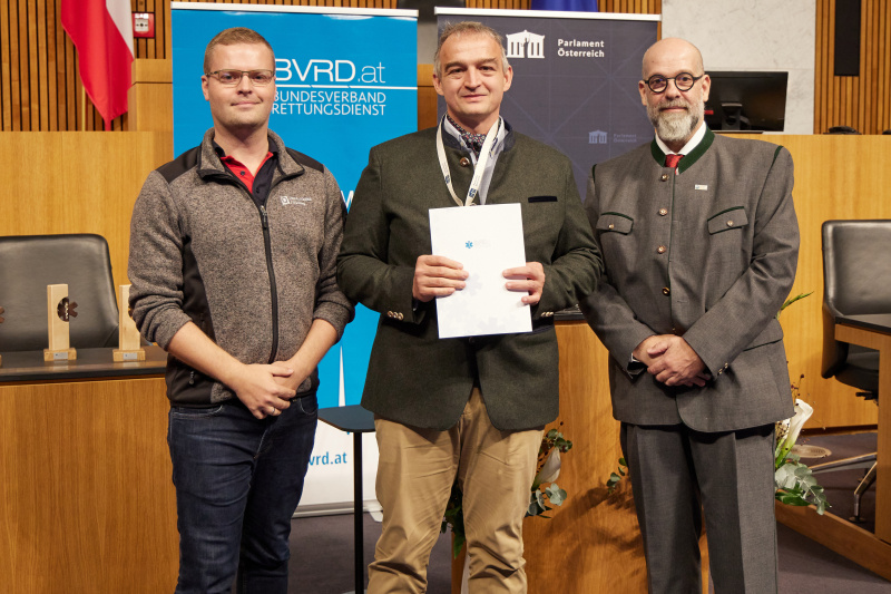 Überreichung der Awards - Innovation: Lebensretter App