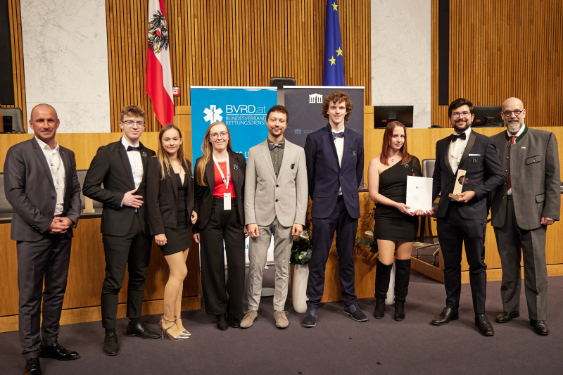 Überreichung der Awards - Ausbildungskonzept: Artemis