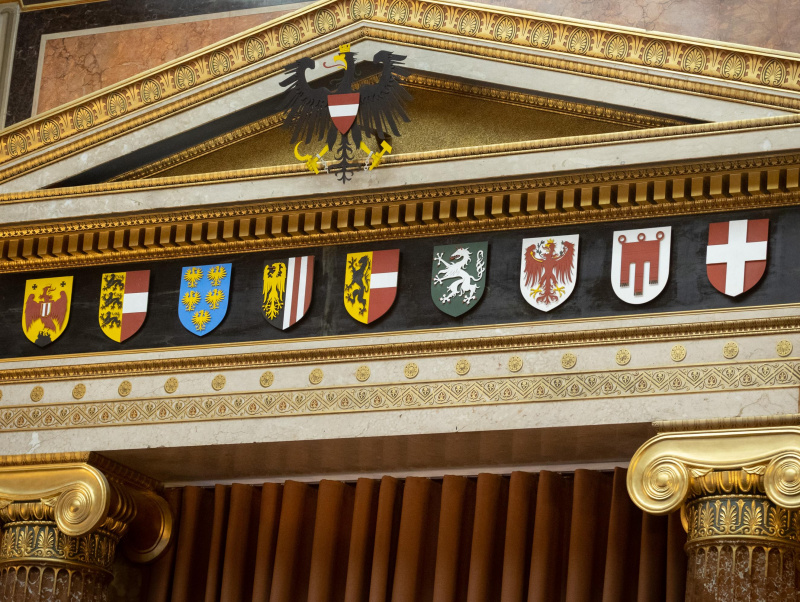 Wappen der Bundesländer & Bundesadler