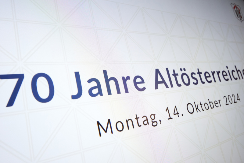 Jubiläumsveranstaltung anlässlich 70 Jahre Altösterreicher