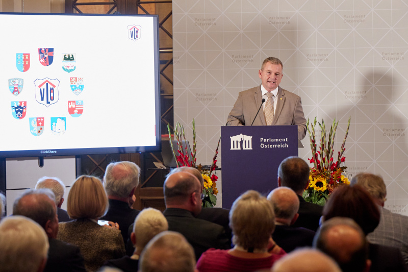 Festansprache 70 Jahre VLÖ. Generalsekretär Verband der deutschen altösterreichischen Landsmannschaften in Österreich Norbert Kapeller