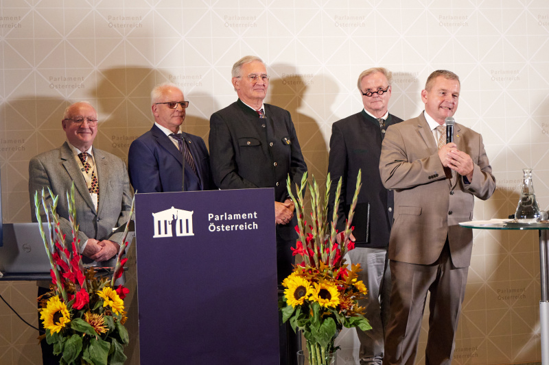 Verleihung Ehrennadel in Gold an Nationalratspräsident Wolfgang Sobotka (ÖVP)