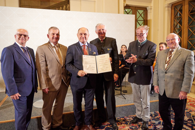 Verleihung Ehrennadel in Gold an Nationalratspräsident Wolfgang Sobotka (ÖVP)