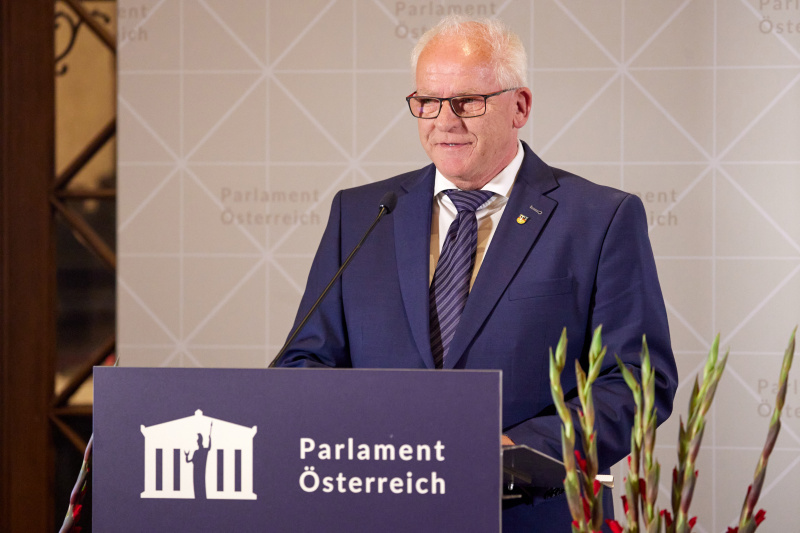 Dankesworte. Bundesobmann Bundesverband der Siebenbürger Sachsen in Österreich Manfred Schuller