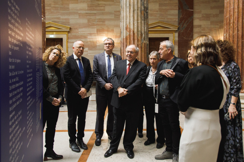 Führung durch die Ausstellung