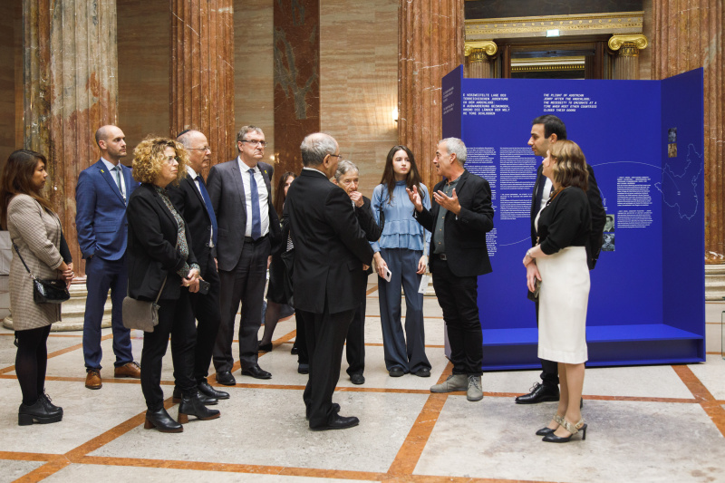 Führung durch die Ausstellung