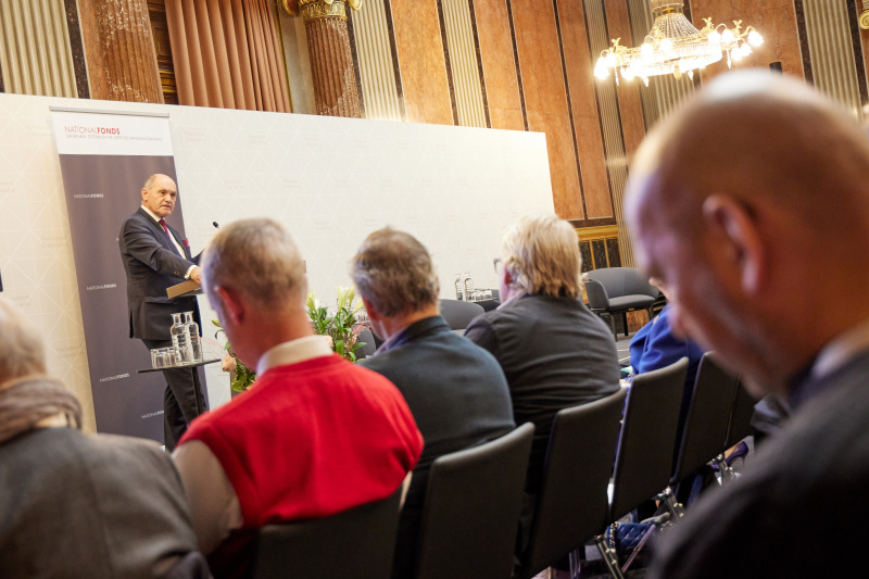 Eröffnungsworte. Nationalratspräsident Wolfgang Sobotka (ÖVP)