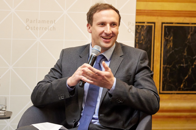 Podiumsdiskussion. Moritz Wein - Bundesministerium für Bildung, Wissenschaft und Forschung