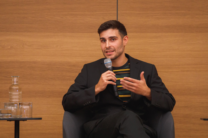 Tobias Brossmann (Great-grandson of the photographer Richard Finali, whose personal story is presented in the exhibition)