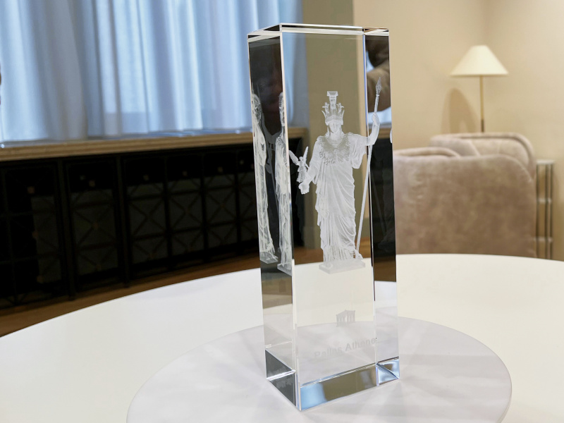 3D-Modell der Pallas Athene