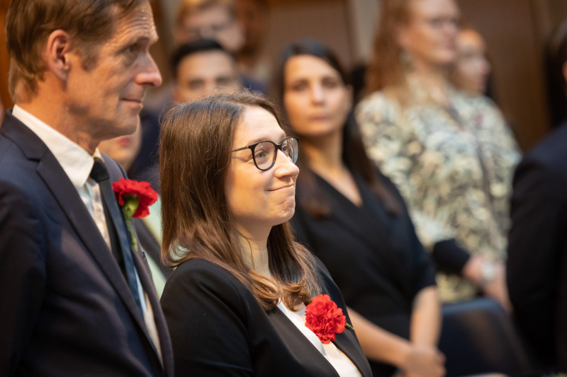 Angelobung. Nationalratsabgeordnete Julia Elisabeth Herr (SPÖ)