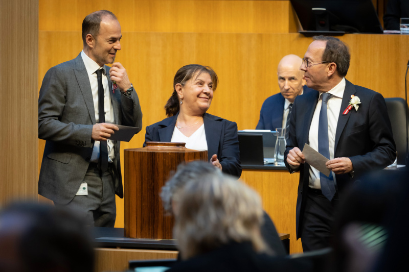 Abstimmung. Nationalratsabgeordneter Peter Haubner (ÖVP)