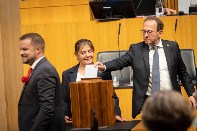 Stimmabgabe: Zweiter Nationalratspräsident Peter Peter Haubner (ÖVP)