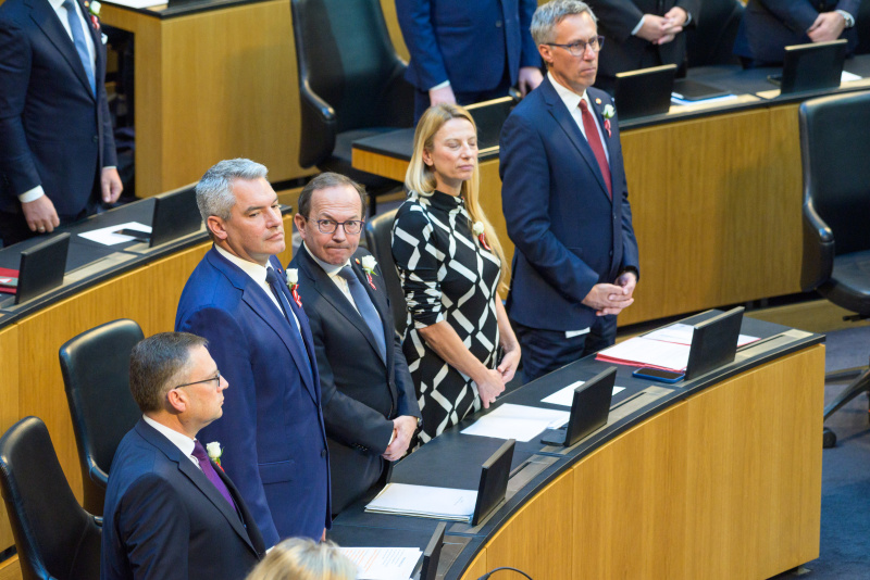 Angelobung der Nationalratsabgeordneten