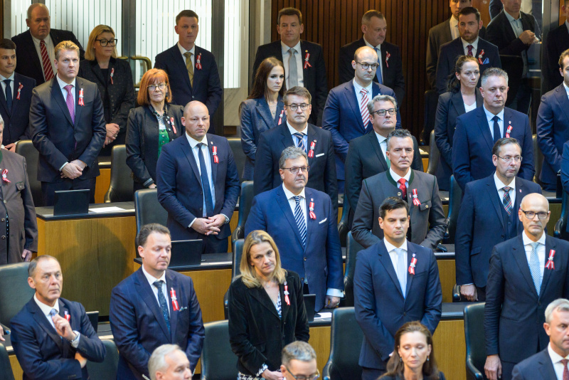 Angelobung der Nationalratsabgeordneten