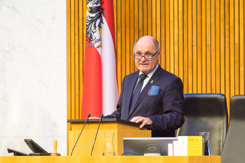 Abschiedsrede Nationalratspräsident Wolfgang Sobotka (ÖVP)
