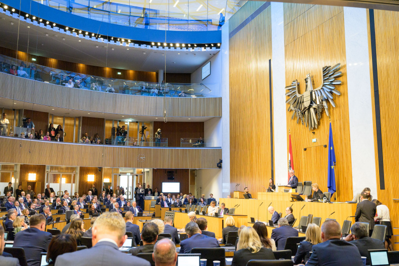 Antrittsrede des neu gewählten ersten Nationalratspräsidenten Walter Rosenkranz (FPÖ)