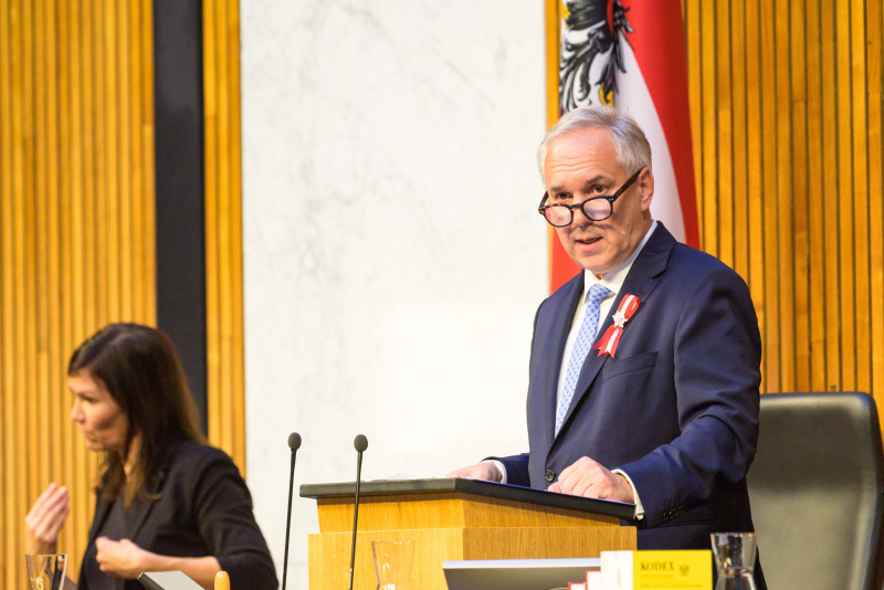 Antrittsrede des neu gewählten ersten Nationalratspräsidenten Walter Rosenkranz (FPÖ)