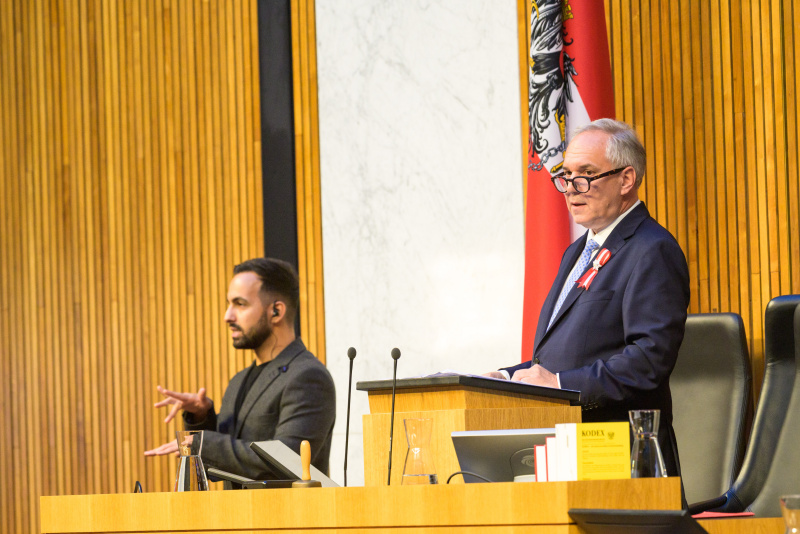 Antrittsrede des neu gewählten ersten Nationalratspräsidenten Walter Rosenkranz (FPÖ)