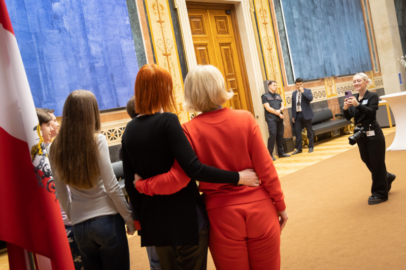 Fotopoint im Empfangssalon