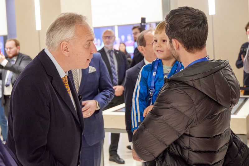 Begrüßung der ersten Gäste. Nationalratspräsident Walter Rosenkranz (FPÖ)