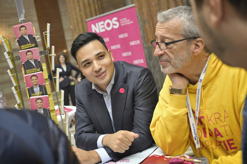 Nationalratsabgeordneter Yannik Shetty (NEOS)