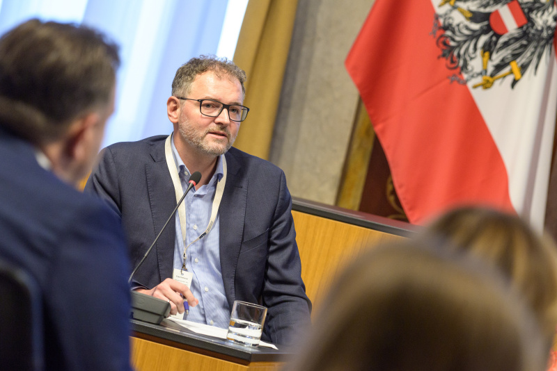 Podiumsdiskussion. Leiter der Abteilung Gesundheitsökonomie und -systemanalyse, Gesundheit Österreich, Florian Bachner