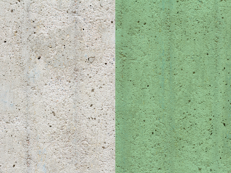 Illustration: Grüner Beton