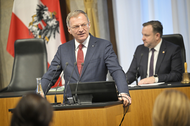 Landeshauptmann von Oberösterreich Thomas Stelzer