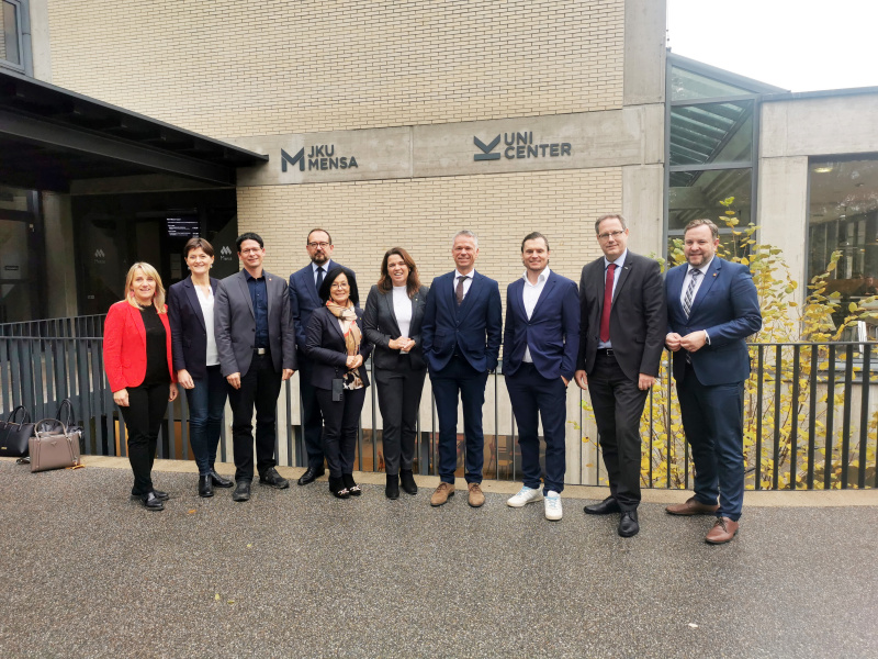 Besuch von Mitgliedern des Bundesrates in Oberösterreich