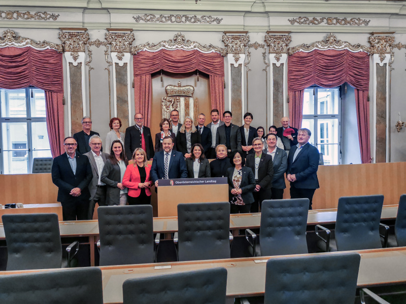 Besuch von Mitgliedern des Bundesrates in Oberösterreich