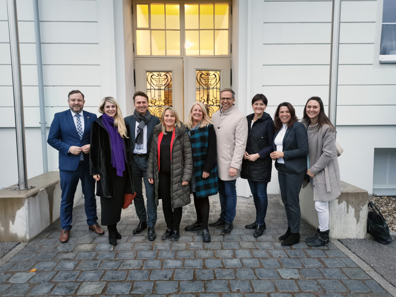 Besuch von Mitgliedern des Bundesrates in Oberösterreich