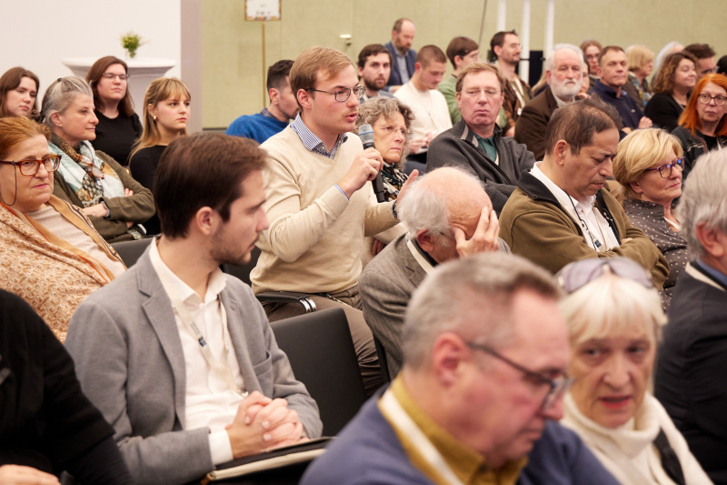 Fragen an das Podium