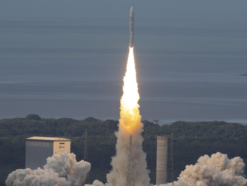 Europas neue Rakete Ariane 6 beförderte Europa in den Weltraum