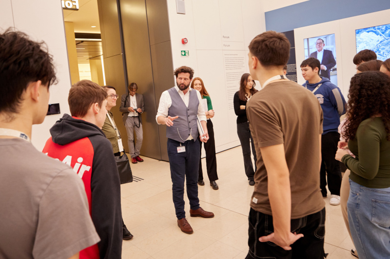 Führung durch das Parlamentsgebäude