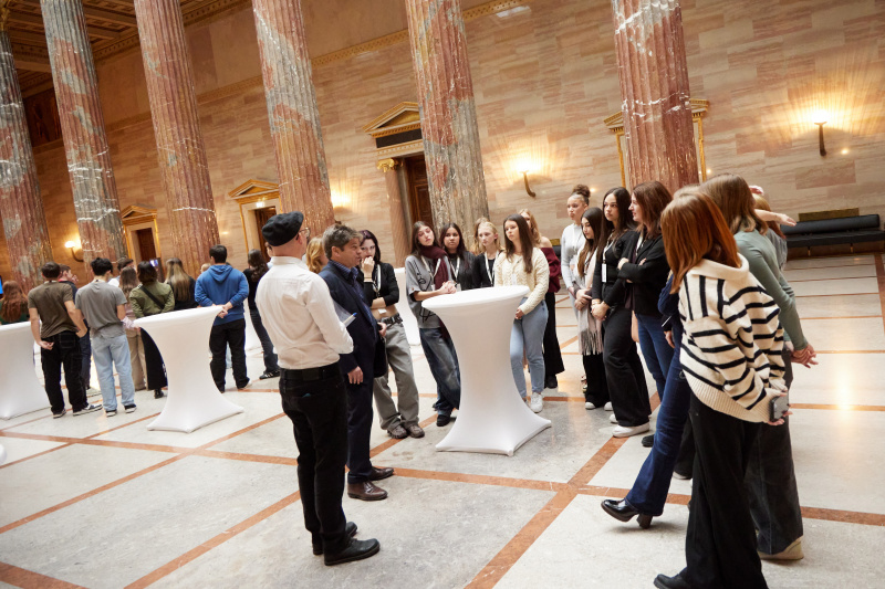 Führung durch das Parlamentsgebäude