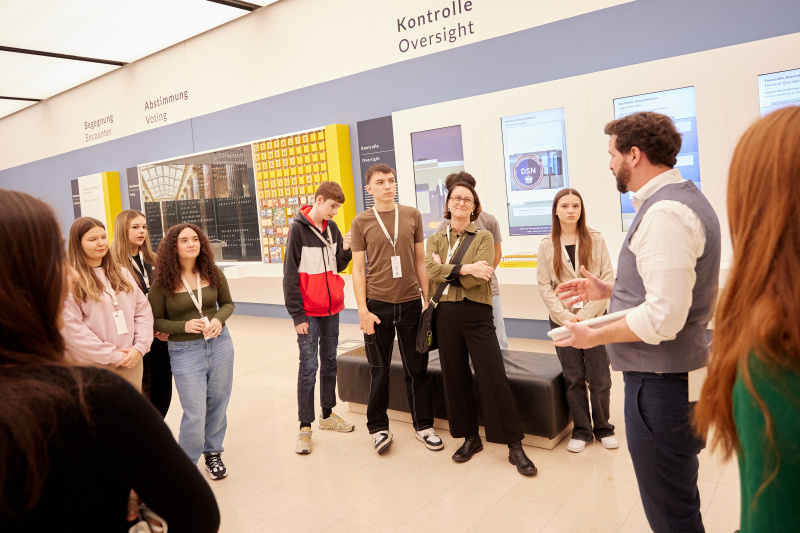 Führung durch das Parlamentsgebäude