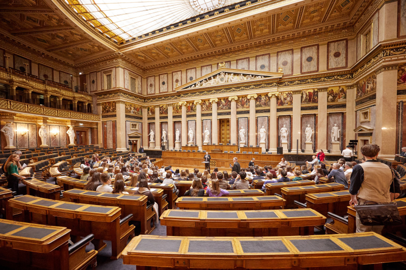 Begrüßung. Bundesratspräsident Franz Ebner (ÖVP)