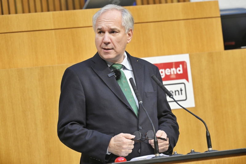 Begrüßung. Nationalratspräsident Walter Rosenkranz (FPÖ)