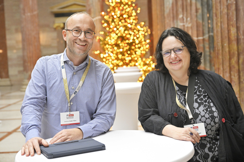 Expert:innen. Von links: Andreas Huber-Marx, Barbara Buchegger