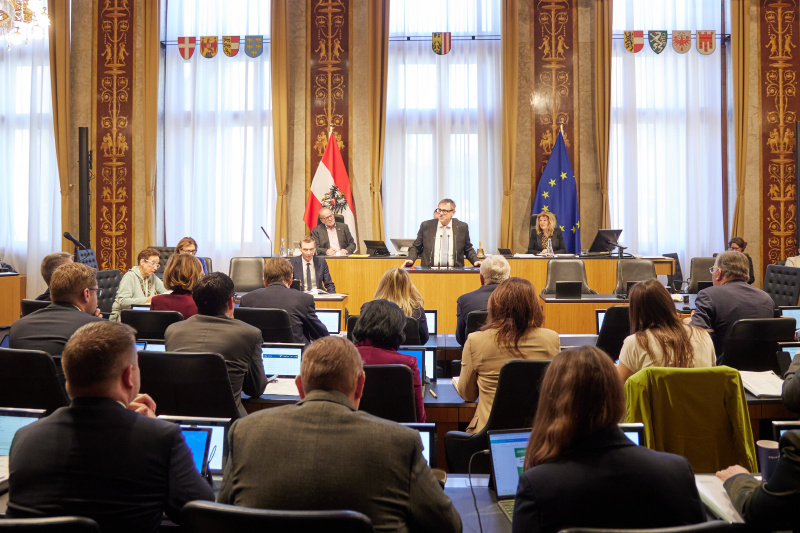 Am Redner:innenpult Bundesrat Christoph Thoma (ÖVP)