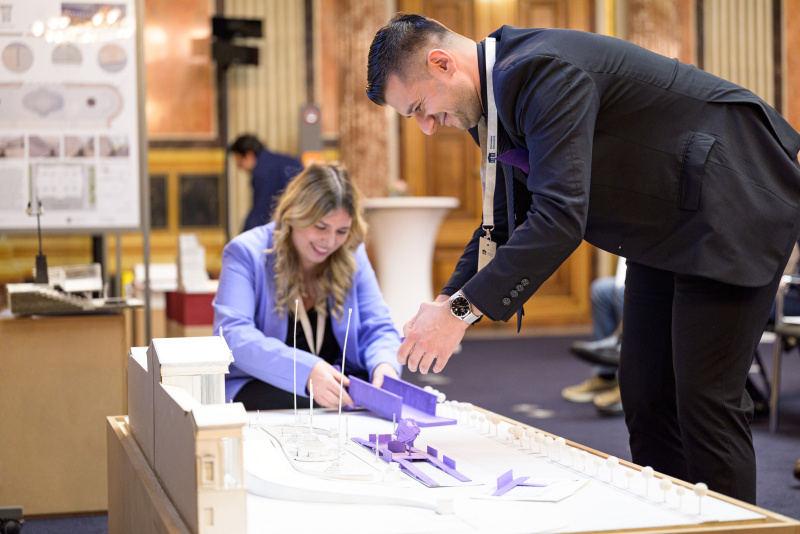 Modell Präsentation durch Student:innen