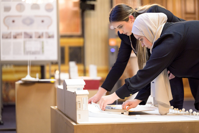 Modell Präsentation durch Student:innen